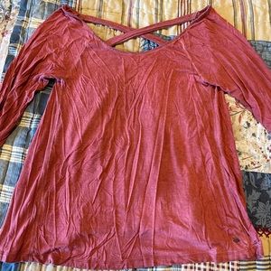 Maroon Blouse